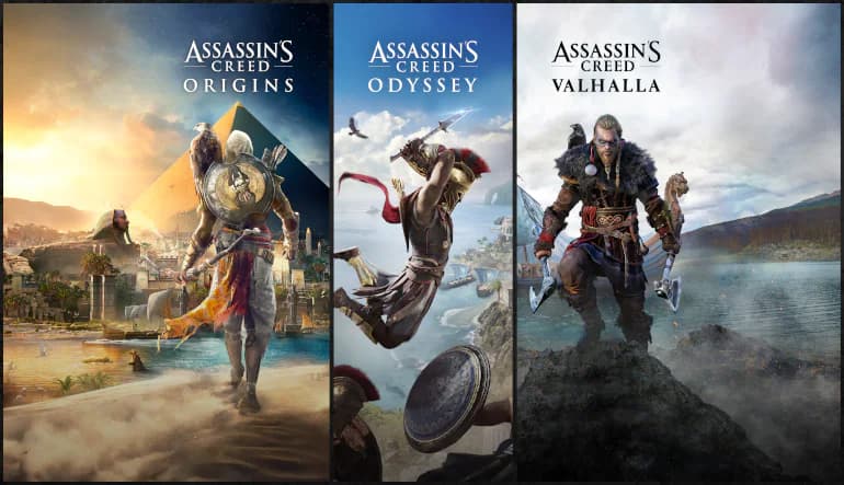 Assassins Creed Mythology pack - 3 juegos en 1